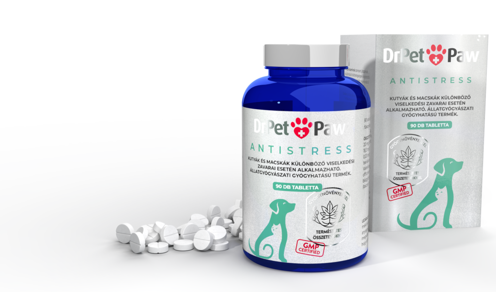 DrPetPaw kutya és macska vitaminok - antistress