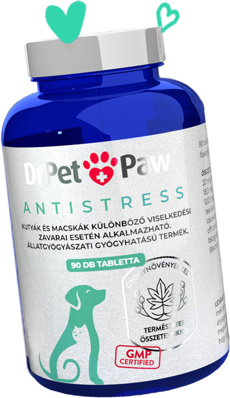 DrPetPaw kutya és macska vitaminok - antistress