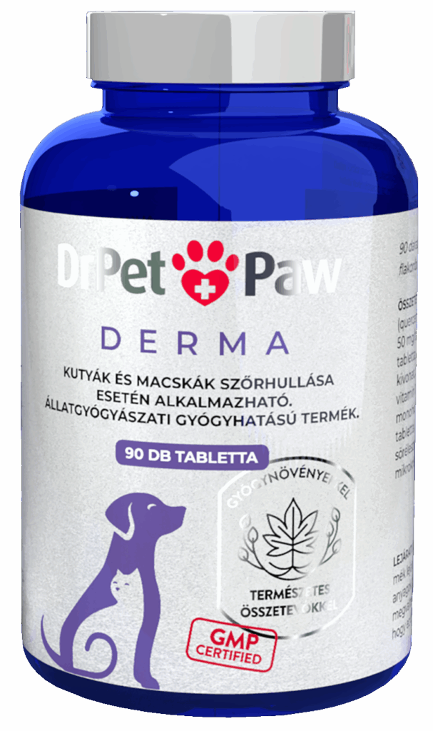 DrPetPaw kutya és macska vitaminok - derma